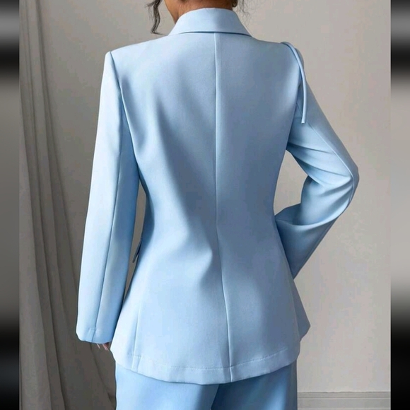 New Romantic Regular Shoulder Design Hand-Stitched Floral Lapel Rhinestone - Picture 4 of 4